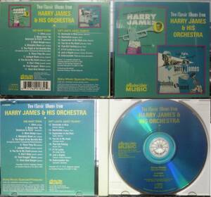 Two Classic Albums From Harry James & His Orchestra Soft Lights Sweet Trumpet / One Night Stand＋THE GOLDEN TRUMPET OF