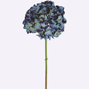  sale * new goods * prompt decision * free shipping * hydrangea *....* high drain jia* dark blue color * flower diameter 18XL46cm* artificial flower * delicate . on goods * fake flower 