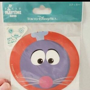 完売品 2018 ピクサープレイタイム ステッカー レミーのおいしいレストラン