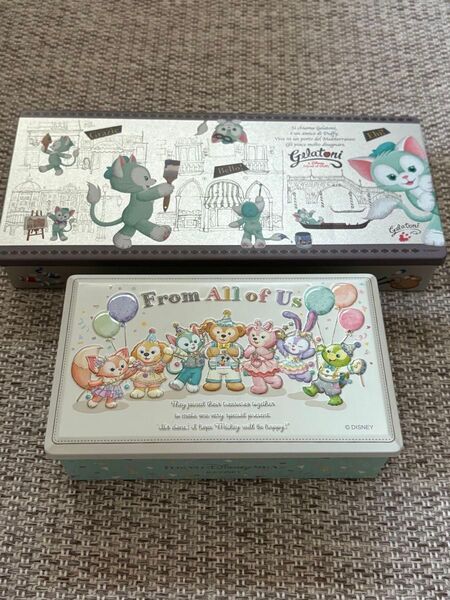 ダッフィー ディズニー 空き缶