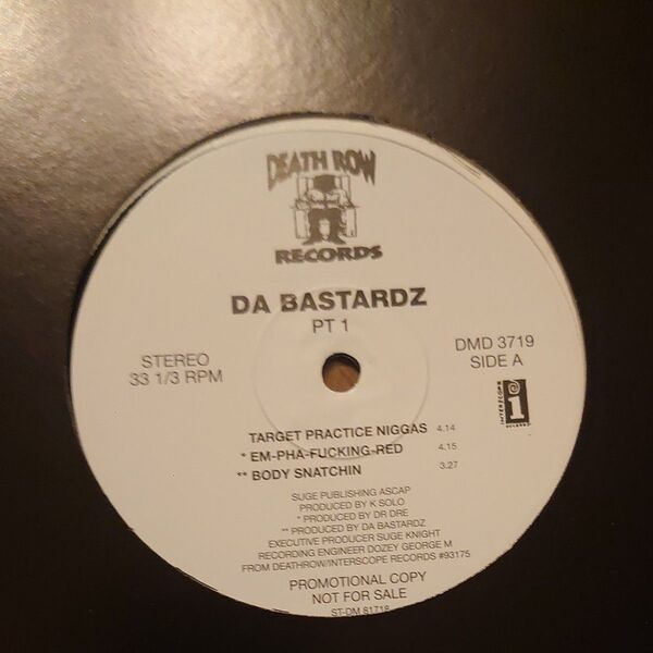 PT 1 / DA BASTARDZ レコード death low