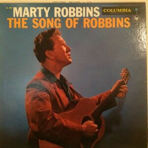 US Orig MARTY ROBBINS LP THE SONG OF ROBBINS ロカビリー