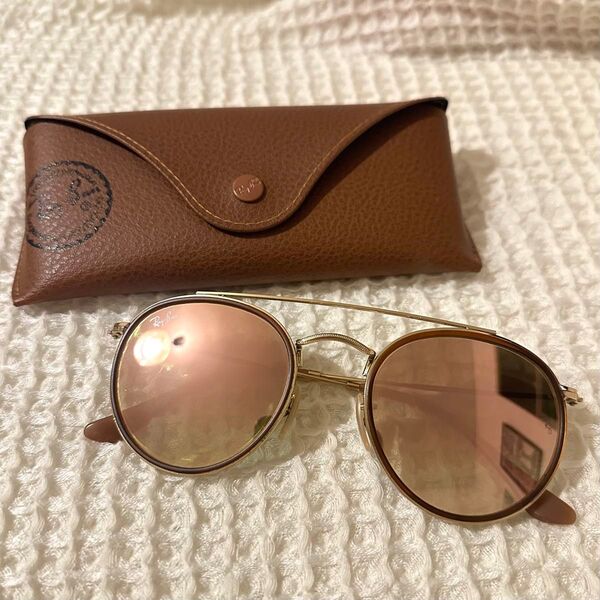 最終値下げ!!Ray-Ban ROUND DOUBLE BRIDGE レイバン サングラス
