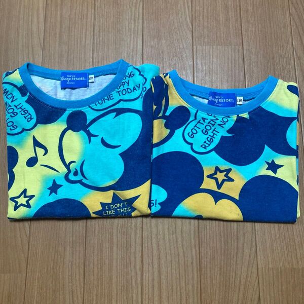 ディズニー Tシャツ 110 120 ランド シー
