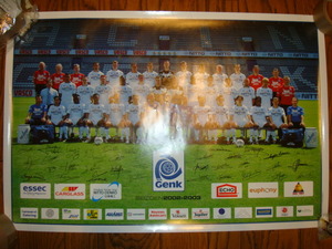 Takayuki Suzuki 2002-2003 Plc Gunk Poster ★ KRC Genk/Lacing Gunk/Henk/Belgi-Gu Pilla League ● Phoenix Studion/Mito/Kashima