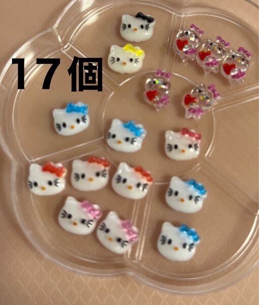 ★キティちゃん★ネイルパーツ★ハローキティ★サンリオ★Sanrio★顔★全身★HELLO KITTY★