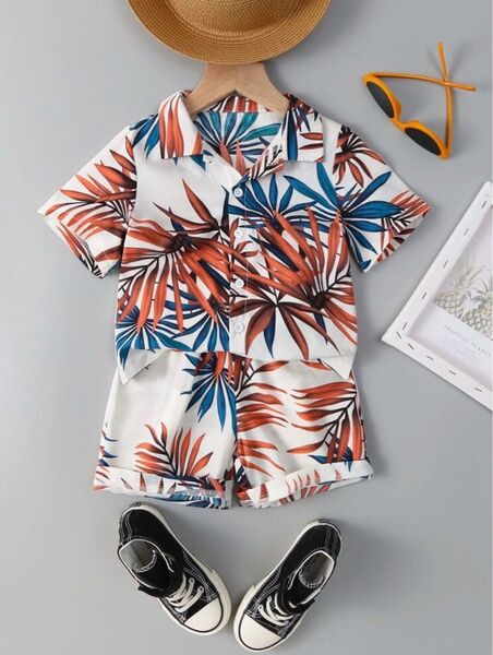 アロハシャツ セットアップ 110㎝ SHEIN