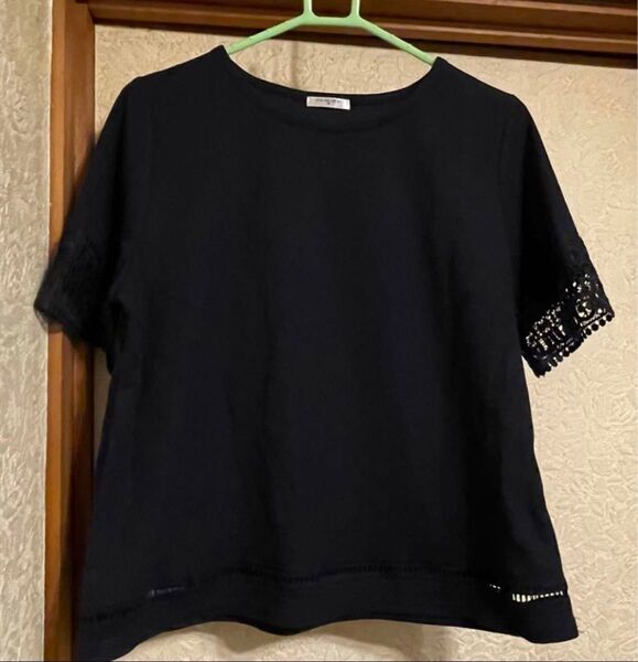 ハニーズ 半袖 カットソー ネイビー Tシャツ