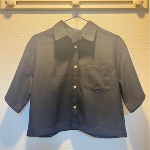 GU ジーユー 半袖ブラウス