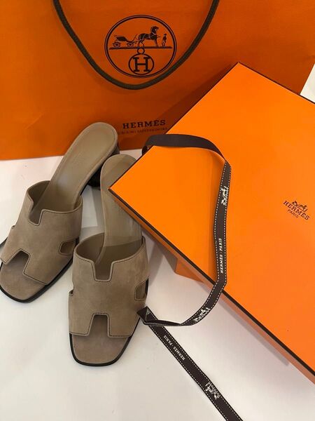 【新品未使用品】HERMES エルメス サンダル エリア60