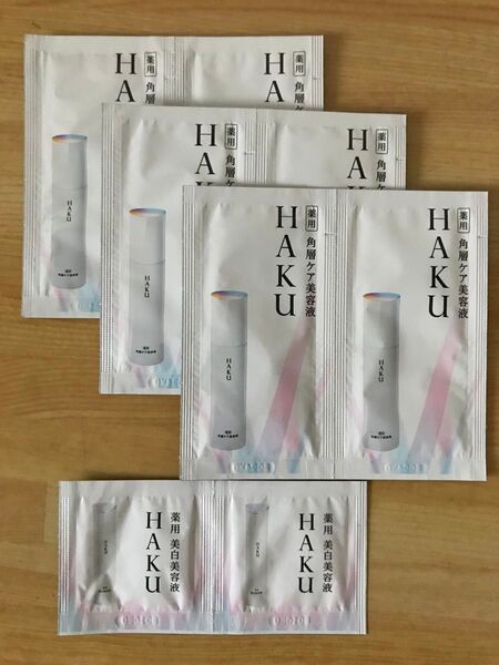 HAKU ハク美白美容液 リファイナー 6包+メラノフォーカスEV 2包