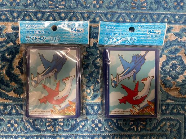ラティアス ラティオス スリーブ デッキシールド ポケモンカード ポケカ 2個