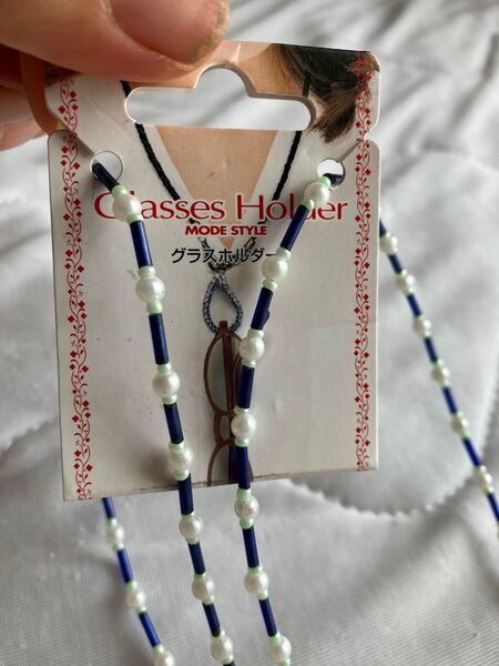 値下げオシャレなグラスホルダー 使わない時に首にかけるメガネ眼鏡収納ホルダー ヴィンテージ ネックレス カラーストーン ペンダント
