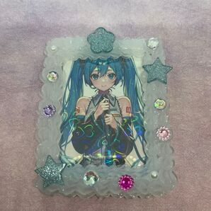 ホイップデコ きらきらストーン風 トレカケース 硬質ケース 送料込み