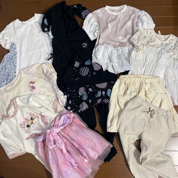 ハンドメイド 女の子服 120cmぐらい まとめ売り 10点