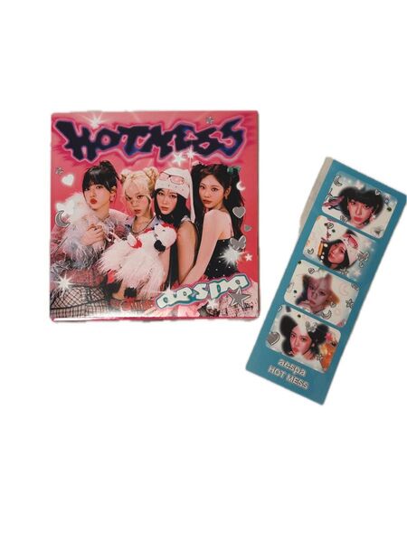 aespa HOT MESS Poster Ver.東京ドームでの当日特典付き