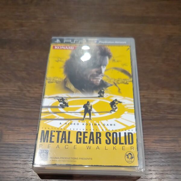 PSP メタルギアソリッド ピースウォーカー ソフト