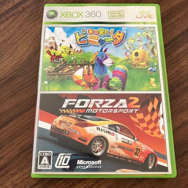 xbox360同梱版ソフト あつまれ!ピニャータ フォルツァ2モータースポーツ