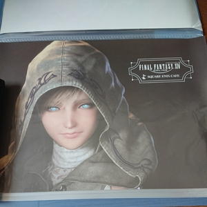 FINAL FANTASY 14eoru there file fantasy eoru there Cafe place mat skeni Cafe collaboration after half 