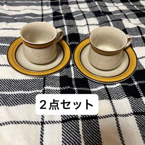 RAIMBOW STOME カップ&ソーサレトロ (2組セット)