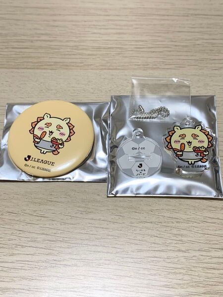 ちいかわ Jリーグ シーサー アクスタ 缶バッジ セット