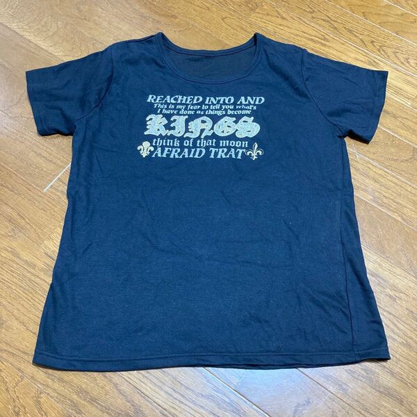 半袖Tシャツ レディース 4L 大きいサイズ 色はブラック 新品未使用品