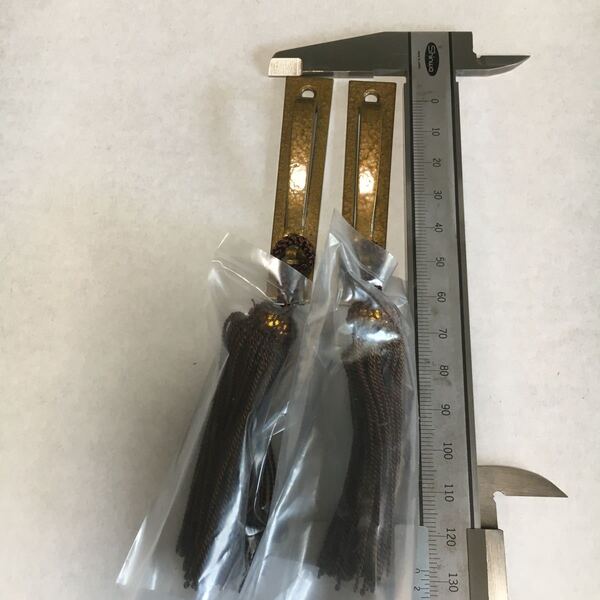 襖取手 宣徳アール取手房付 70mm 2個 数量有り