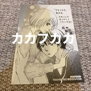 カカフカカ 最終巻 特典ペーパー 石田拓実 12巻 講談社