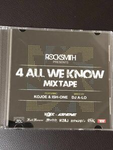 100 листов с ограниченной миккд DJ Kojoe &amp; Ish-One A-Locksmith представляет 4 Все, что мы знаем, микстейп муро Кийо Коко Рёу