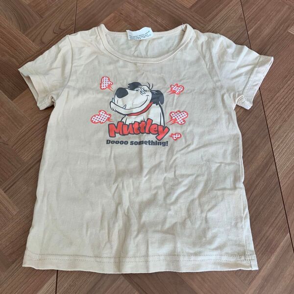 チキチキマシン猛レース ケンケン 100センチ キッズ 半袖Tシャツ ベージュ