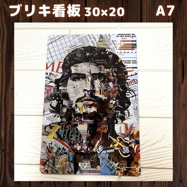 【送料無料】A7 ブリキ看板 チェゲバラ アメリカ雑貨 インテリア レトロ ヴィンテージ プレート トレンド インスタ 音楽 洋楽