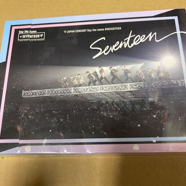 即決 SEVENTEEN '17 JAPAN CONCERT Say the name #SEVENTEEN (2DVD+PHOTO BOOK) 新品未開封