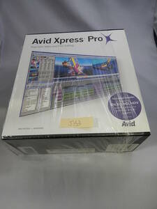 NA-346#中古Avid Xpress Pro　Real-time　Video　and Film Editing ビデオ　動画　映画　編集　ソフト　ツール　windows mac os共通