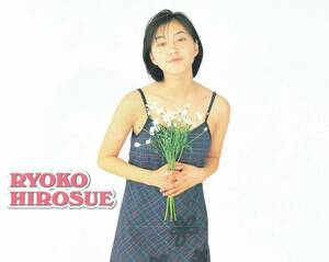  специальный дополнение Hirosue Ryouko двусторонний постер B3 размер 1998 год 
