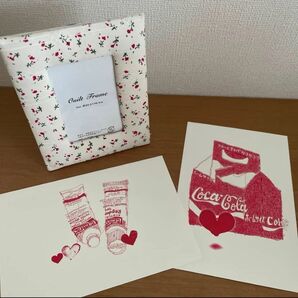 写真立て、ポストカード