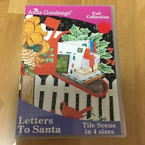 CD-ROM вышивка данные Anita Goodesign Letters To Santa солнечный ta san к письмо узор. вышивка. данные (.... карта, вышивка карта нет )