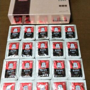 ★最高峰超高濃縮極上プレミアム高麗人参茶『正官庄6年根紅参精茶』お試し20袋