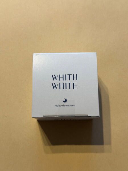 新品 未使用 フィスホワイト夜用美白クリーム WHITH WHITE 50g M35