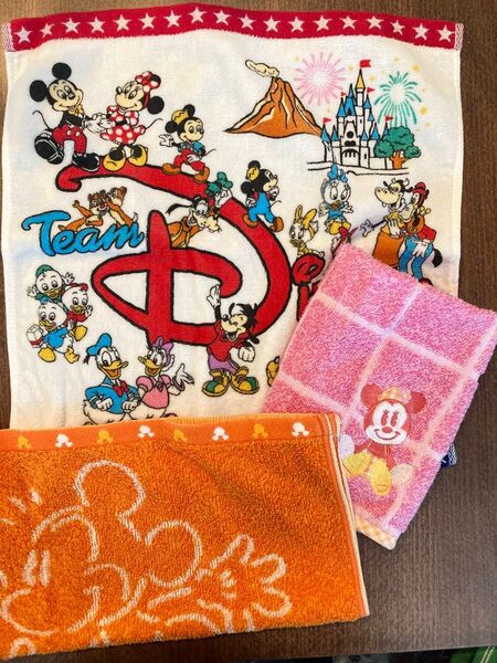 タオルセット フェイスタオル ハンドタオル タオル ディズニー
