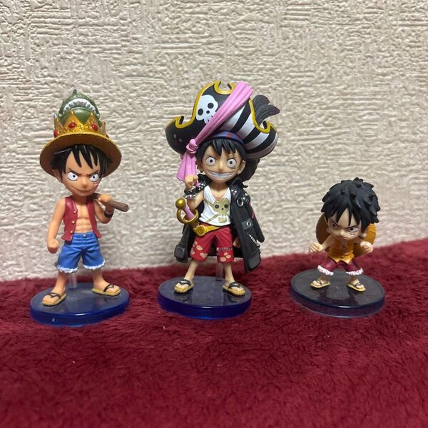ワンピース ルフィ ワーコレ 3体