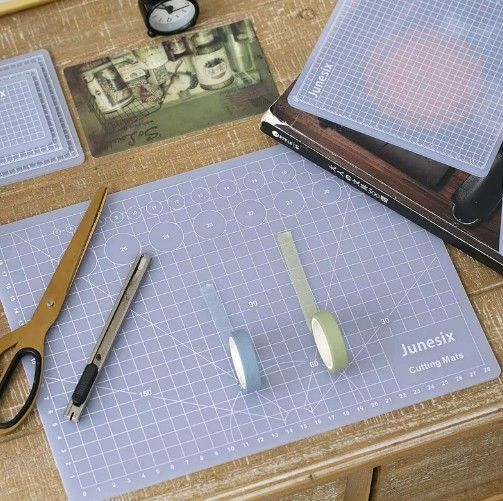 【A5サイズ】半透明 PVCカッティングマット 両面