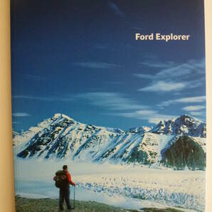 ＜送料込 匿名取引＞　FORD EXPLORER　フォード　エクスプローラー　２０１１年日本デビュー時カタログ