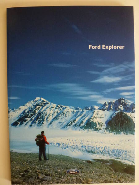 <送料込 匿名取引> FORD EXPLORER フォード エクスプローラー 2011年日本デビュー時カタログ