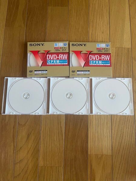 【新品】DVD-RW 5枚