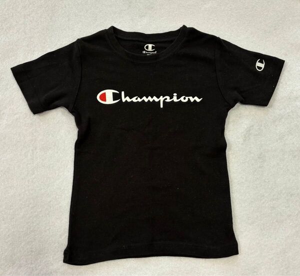 Champion チャンピオンキッズ ベビー ロゴTシャツ ブラック