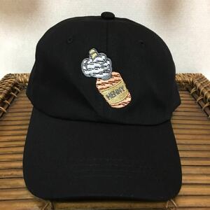 全品送料無料★Hennessy Bottle Logo Dad Hat ヘネシー 帽子