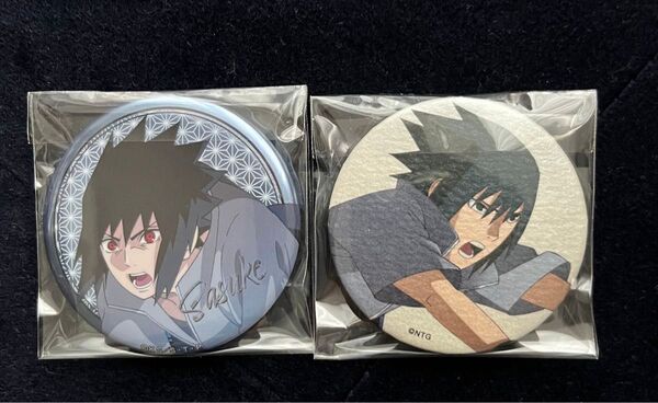 NARUTO 缶バッジ うちはサスケ