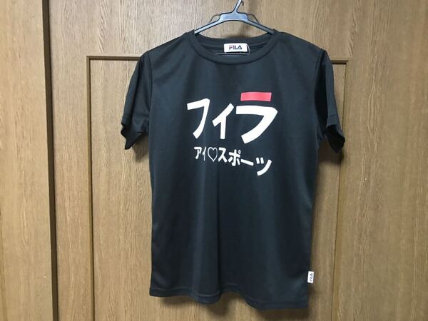 新品タグ付き FIRA フィラ Tシャツ レディース Mサイズ 黒