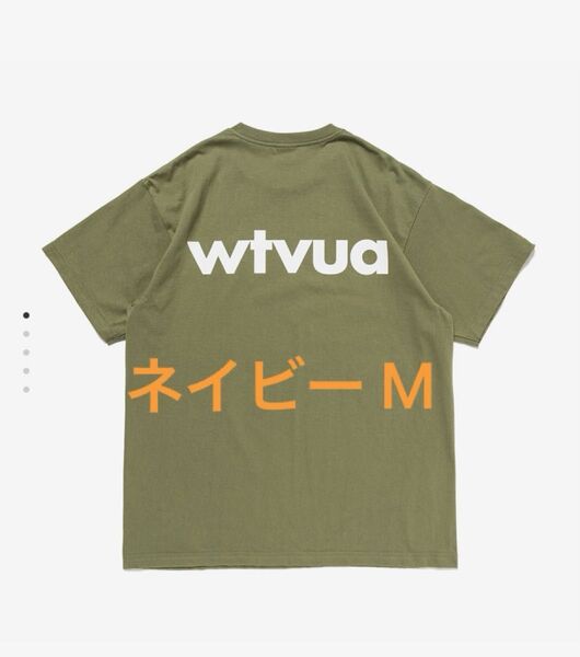WTAPS 241 ATDT-STM10S WTVUA /SS / COTTON ダブルタップス Tシャツ ネイビー