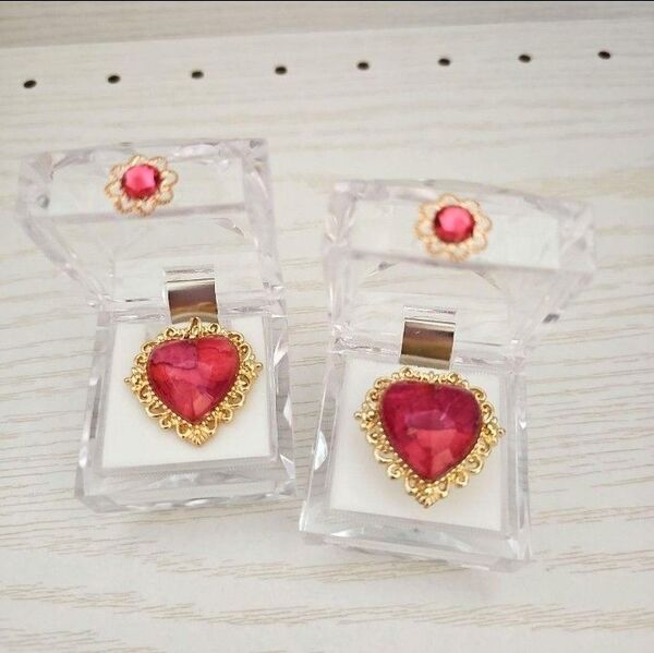 マルベリコ ハート ネックレス&リングセット アクセサリー ペンダント リング